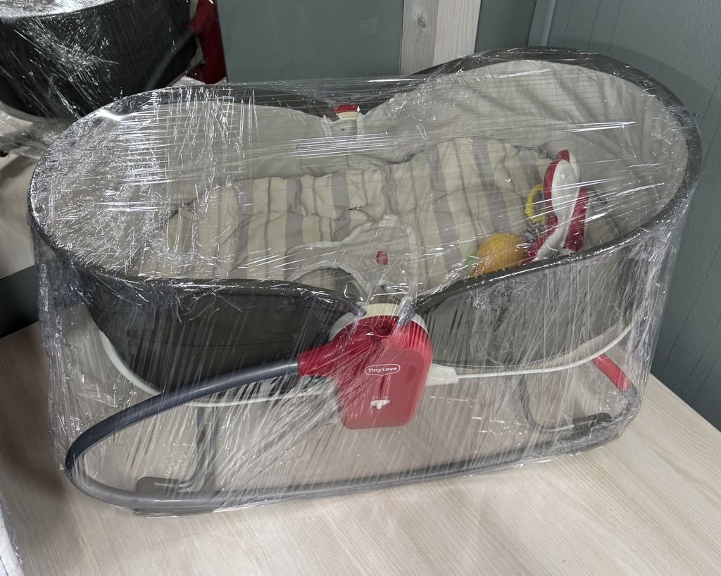 Люлька-шезлонг 3 в 1 Tiny Love brown1