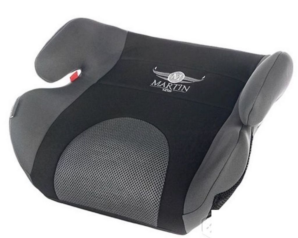 Детское Автокресло Бустер Martin noir Yoga Light черный/серый (группа 15 - 36 кг)