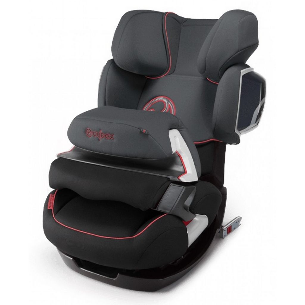Детское автокресло Cybex Pallas 2-Fix серо/черное (группа 1/2/3 от 9 до 36 кг)