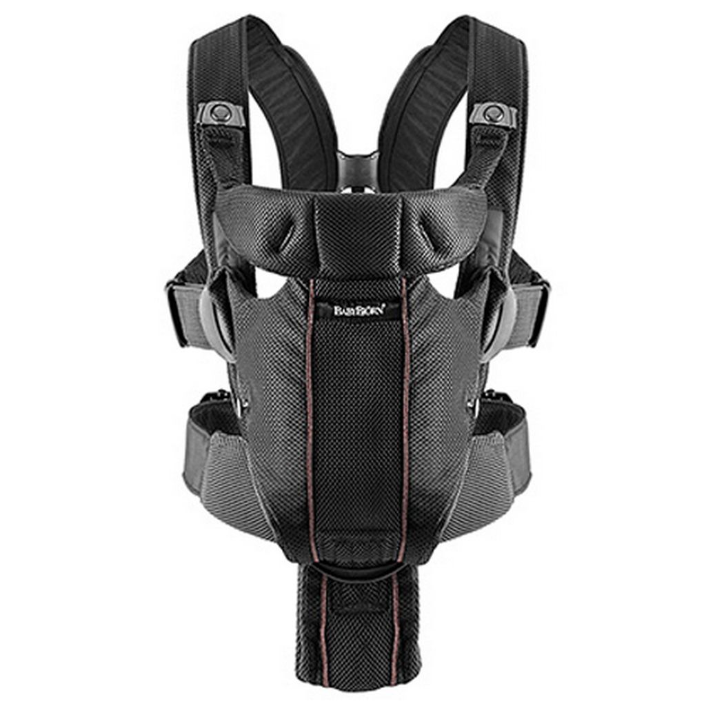 Рюкзак-переноска BabyBjorn Miracle Mesh черный