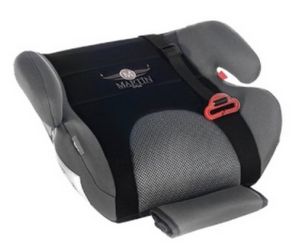 Детское Автокресло Бустер Martin noir Yoga Light черный/серый (группа 15 - 36 кг)