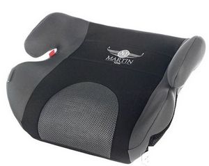 Детское Автокресло Бустер Martin noir Yoga Light черный/серый (группа 15 - 36 кг)