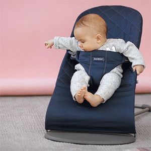 Шезлонг-качалка Babybjorn Balance Soft джинс
