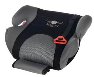 Детское Автокресло Бустер Martin noir Yoga Light черный/серый (группа 15 - 36 кг)