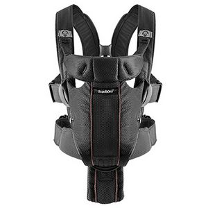 Рюкзак-переноска BabyBjorn Miracle Mesh черный