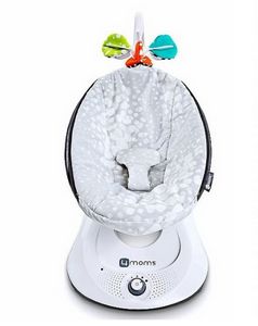 Электронное кресло-качалка 4moms RockaRoo grey balls