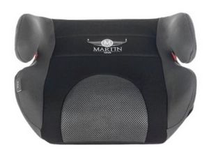 Детское Автокресло Бустер Martin noir Yoga Light черный/серый (группа 15 - 36 кг)