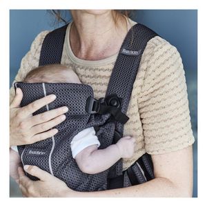 Рюкзак-переноска babybjorn baby carrier mini airy mesh grey