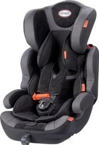 Детское автокресло Heyner MultiProtect ERGO SP черно/серое (группа 1/2/3 от 9 до 36 кг)